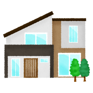 家のイラスト